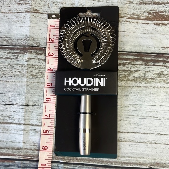 HOUDINI Cocktail Strainer Stainless Steel With a 3.5"W x 8.7"L in Size - Picture 7 of 8